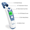 Metene Forehead and Ear Thermometer for Baby, Fast Reading with Fever Alarm & Memories Recall